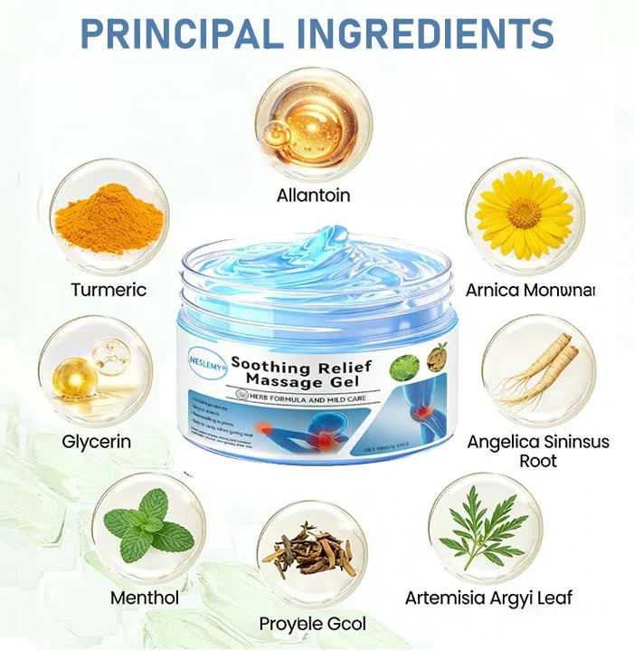 🔥Instant Pain Relief🔥NESLEMY® Joint Relief Gel – Natural Herbal Ointment Wellness