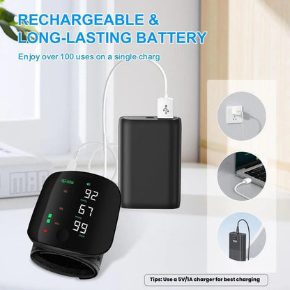 🚨Final Hours – Selling Out FAST! 🏆 Smart Wrist Blood Pressure Monitor 📊 Medical-Grade Accuracy 99.9% 👨‍⚕️ Recommended by Health Professionals